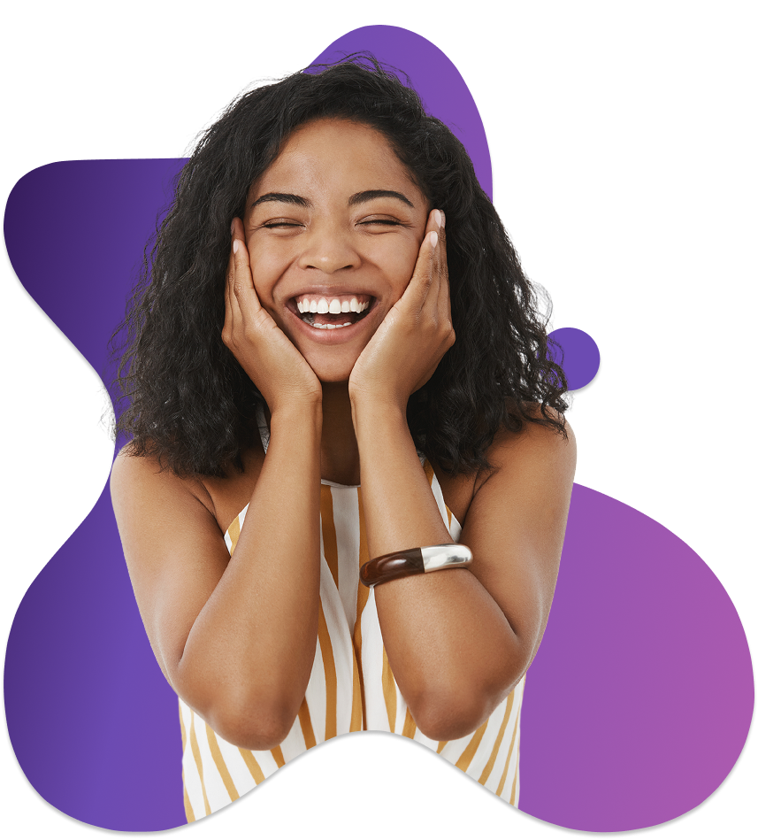 Mulher sorrindo